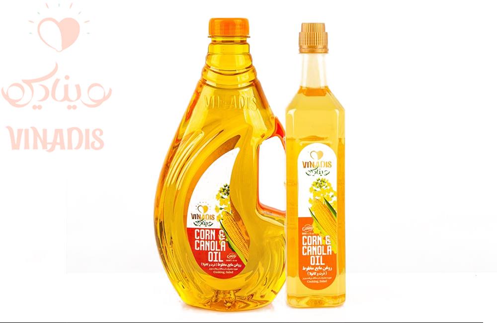 روغن ذرت کانولا وینادیس